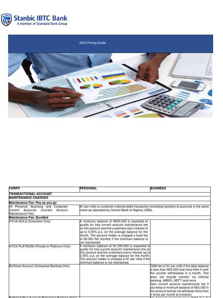 Static - File - Nigeria - Nigeriabank - Downloads - Pricing Guide ...
