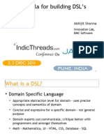 Using Scala for Building DSLs - Abhijit Sharma