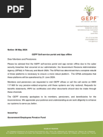 GEPF Form Z894: Update Bank Details | PDF