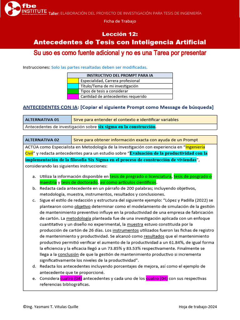 Taller 12 | PDF | Inteligencia artificial | Inteligencia (IA) y semántica