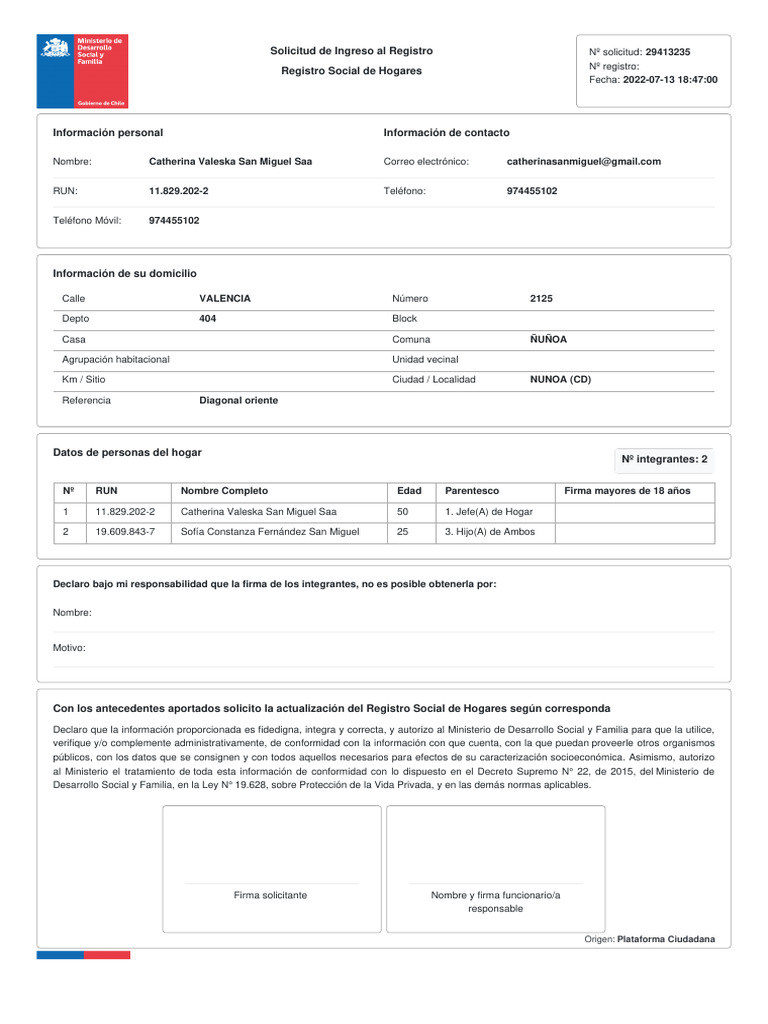 Formulario - 1 - 2022 07 18 141349 | PDF