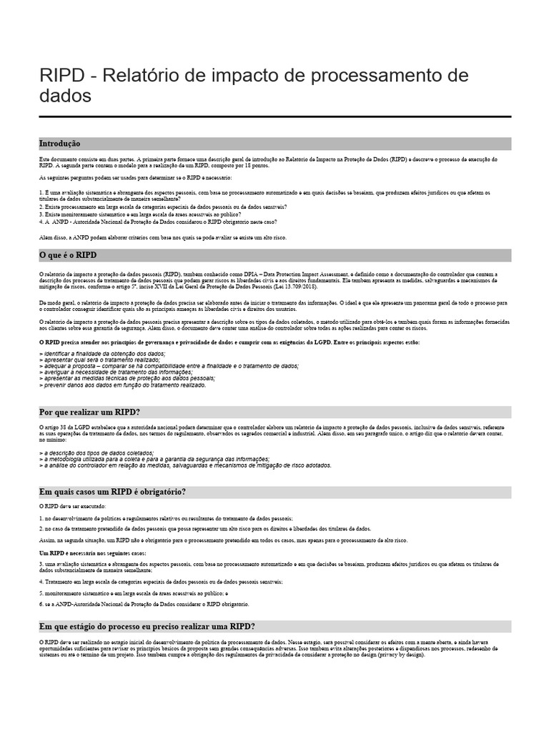 RIPD | PDF | Computadores