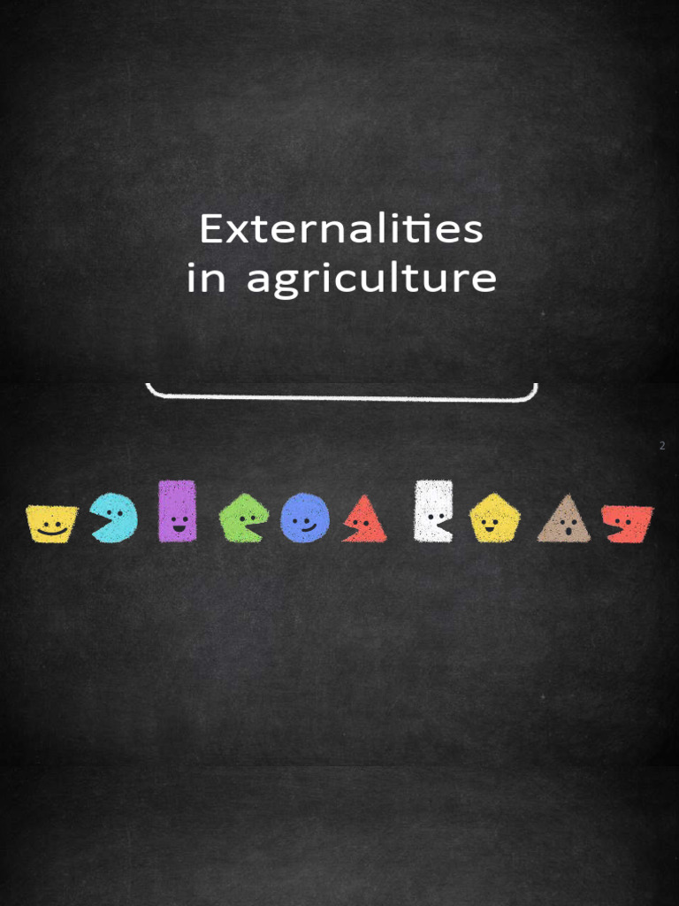 Externalities Pdf Externality Natural Environment