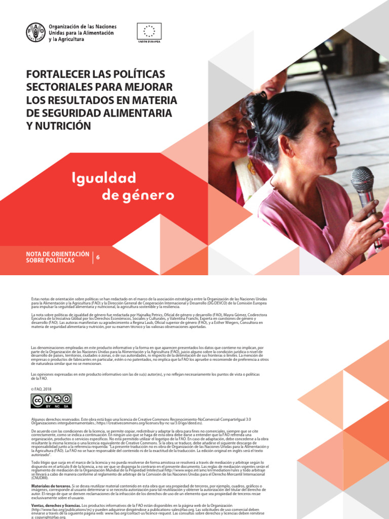 Igualdad de Género | PDF | Estudios de género | Igualdad de género