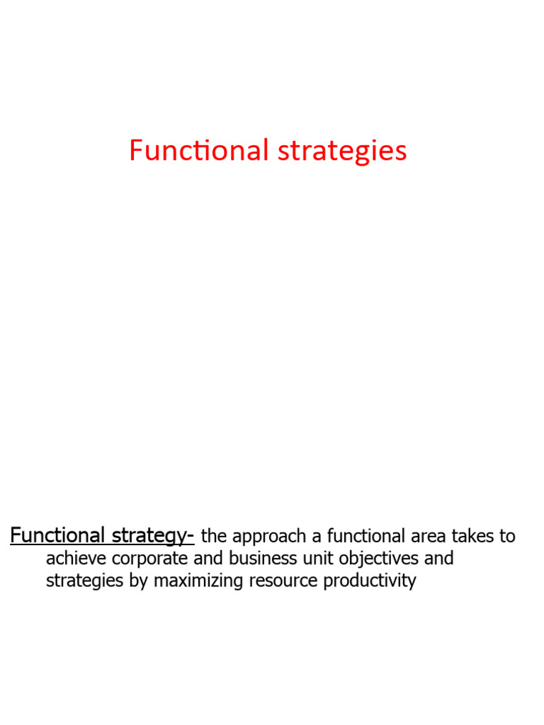 Strategic Management Session 6& 7 | PDF | Strategic Management | Pricing