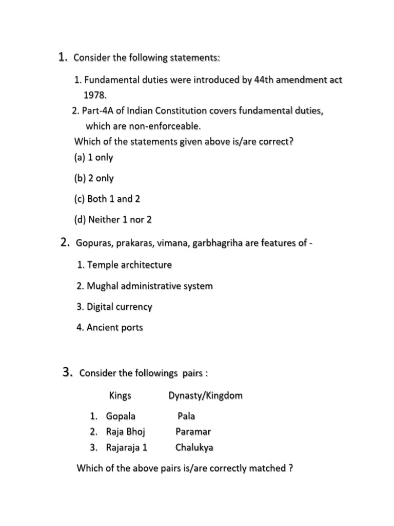 Sample Question Paper UPSC CSE | PDF | Mahayana