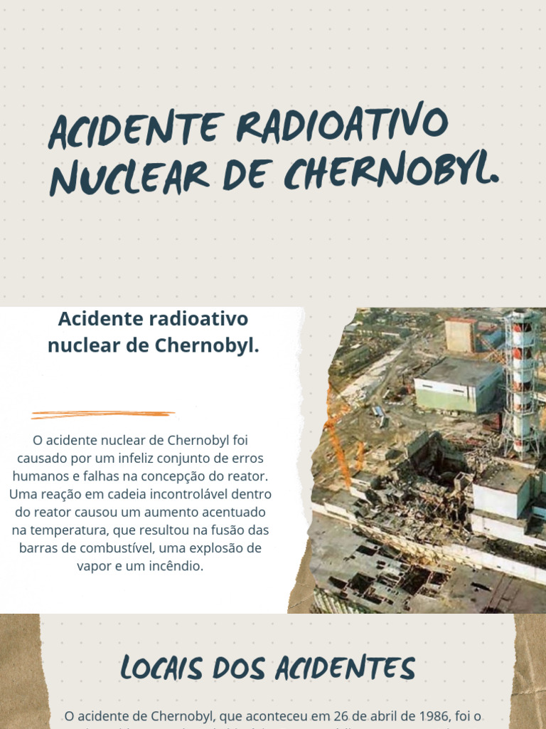 Acidente Radioativo Nuclear de Chernobyl - 20240629 - 192032 - 0000 ...