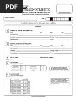 Formulario F 460F Interactivo AFIP | PDF