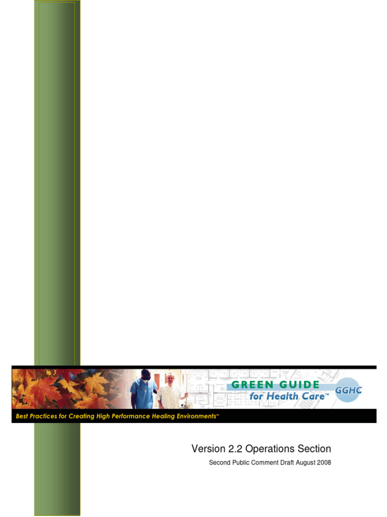 GGHC Ops 08rev 2ndPublicComment Intro Pubcomment | PDF | Policy | Green ...