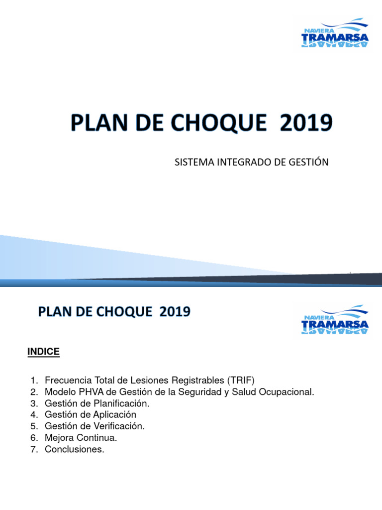 Plan de Choque en Buceo 2019 | PDF | Buceo bajo el agua | Planificación