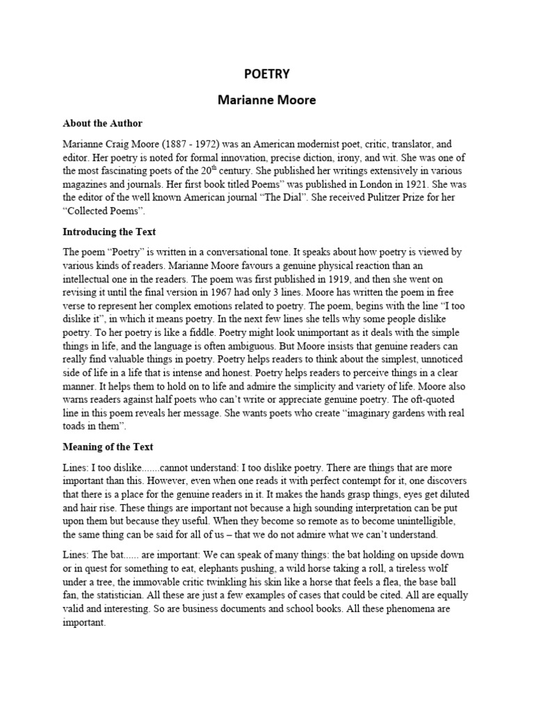 Poetry | PDF | Poetry