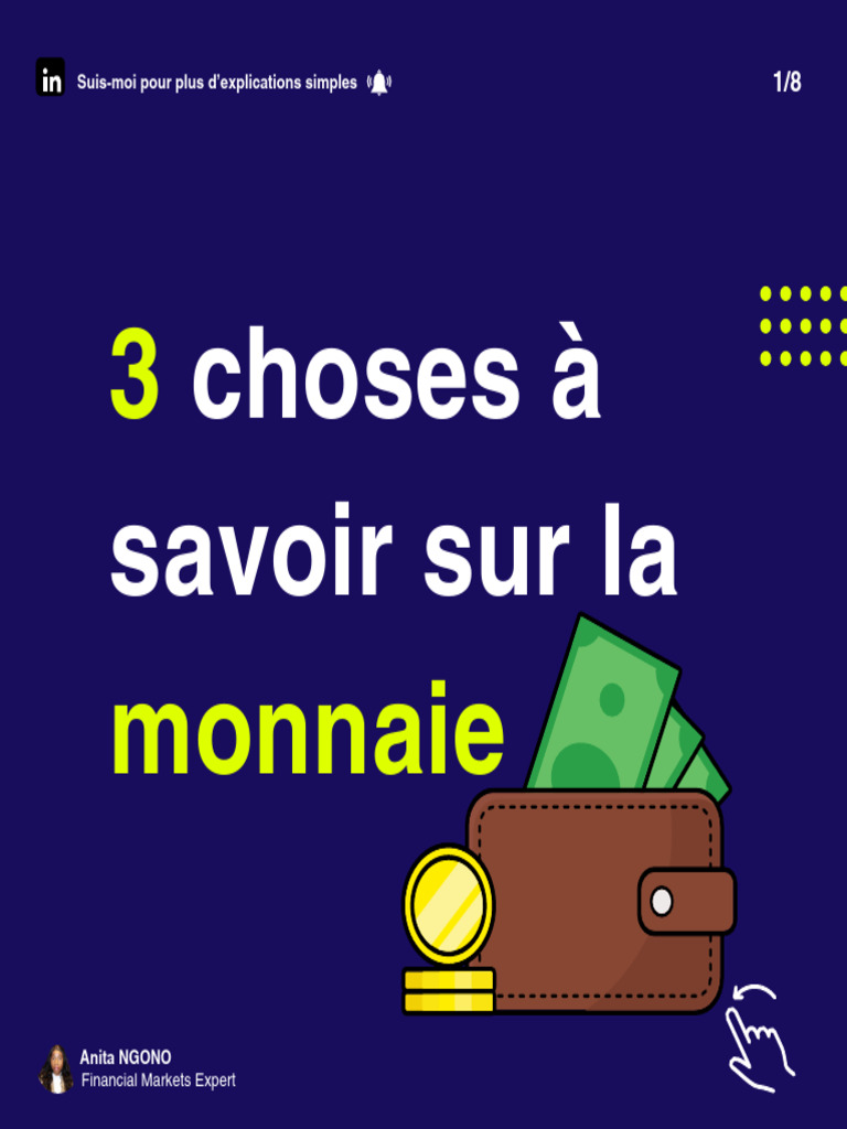3 Choses À Savoir Sur La Monnaie | PDF | Argent | Forex
