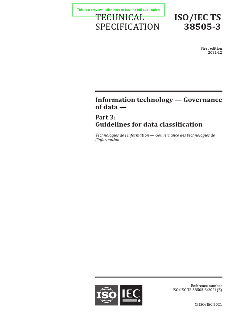 Iso 38505-3 | PDF | International Organization For Standardization ...