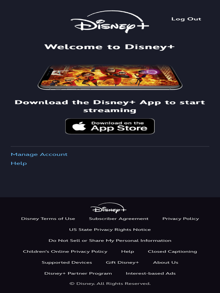 Disney+ Account Management Guide | PDF
