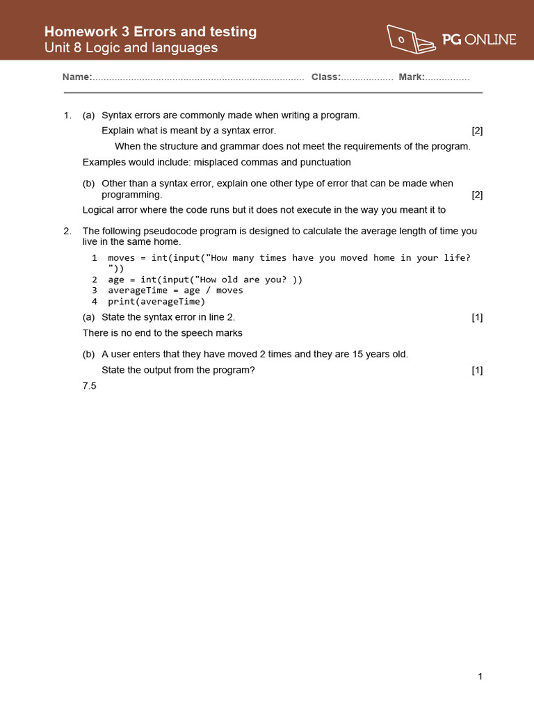 Homework 3 Pdf Syntax Programming Paradigms