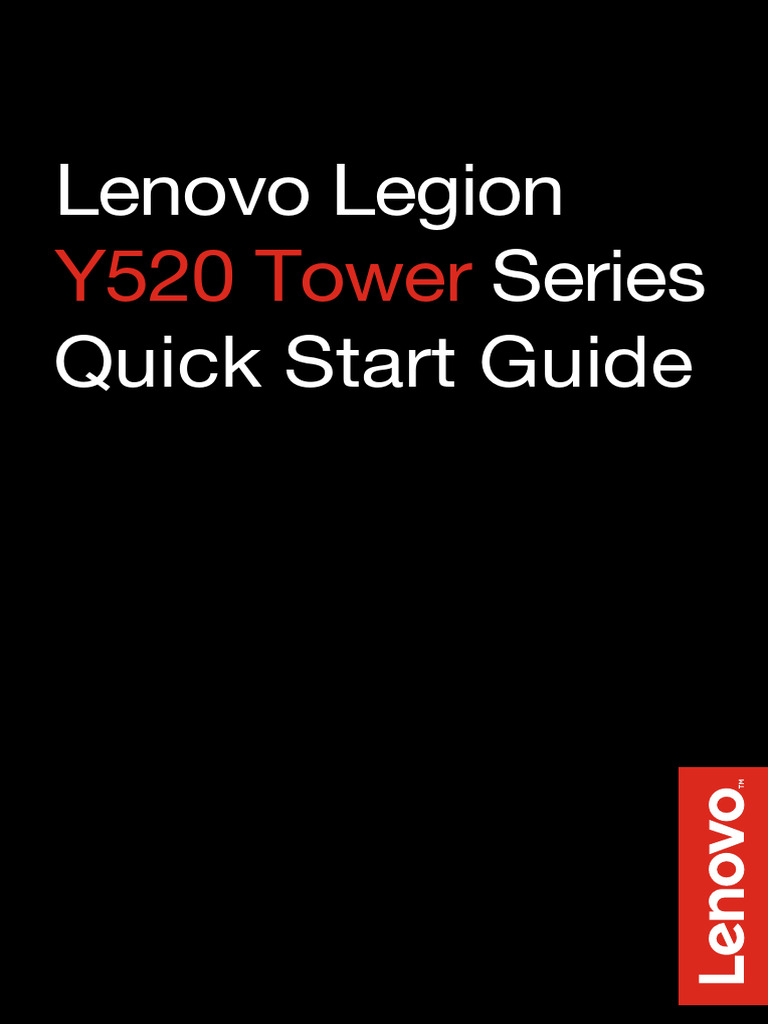 Legion y520 tower series pdf microsoft windows computer hardware