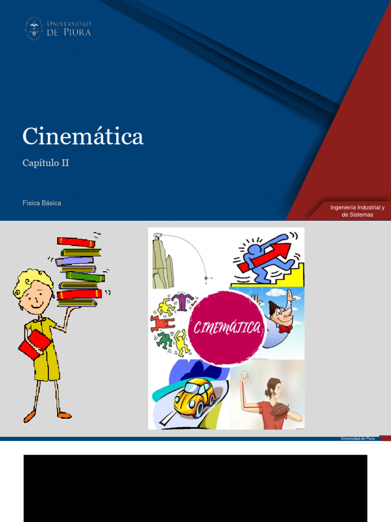 CAPÍTULO II Cinemática Parte 1 | PDF | Cinemática | Vector Euclidiano