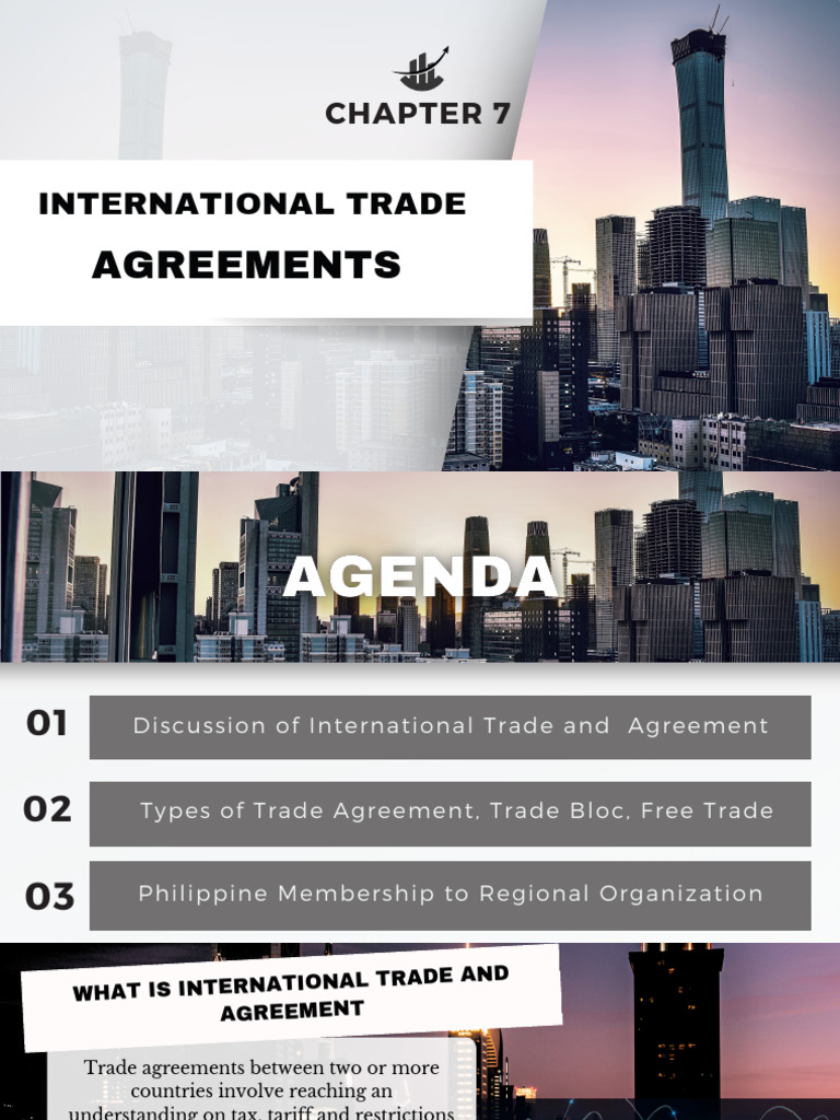 Overview of International Trade Agreements | PDF | Asia Pacific ...