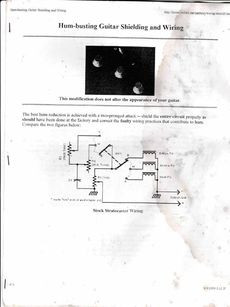 Hum Cancelling Wiring | PDF | Electrical Engineering