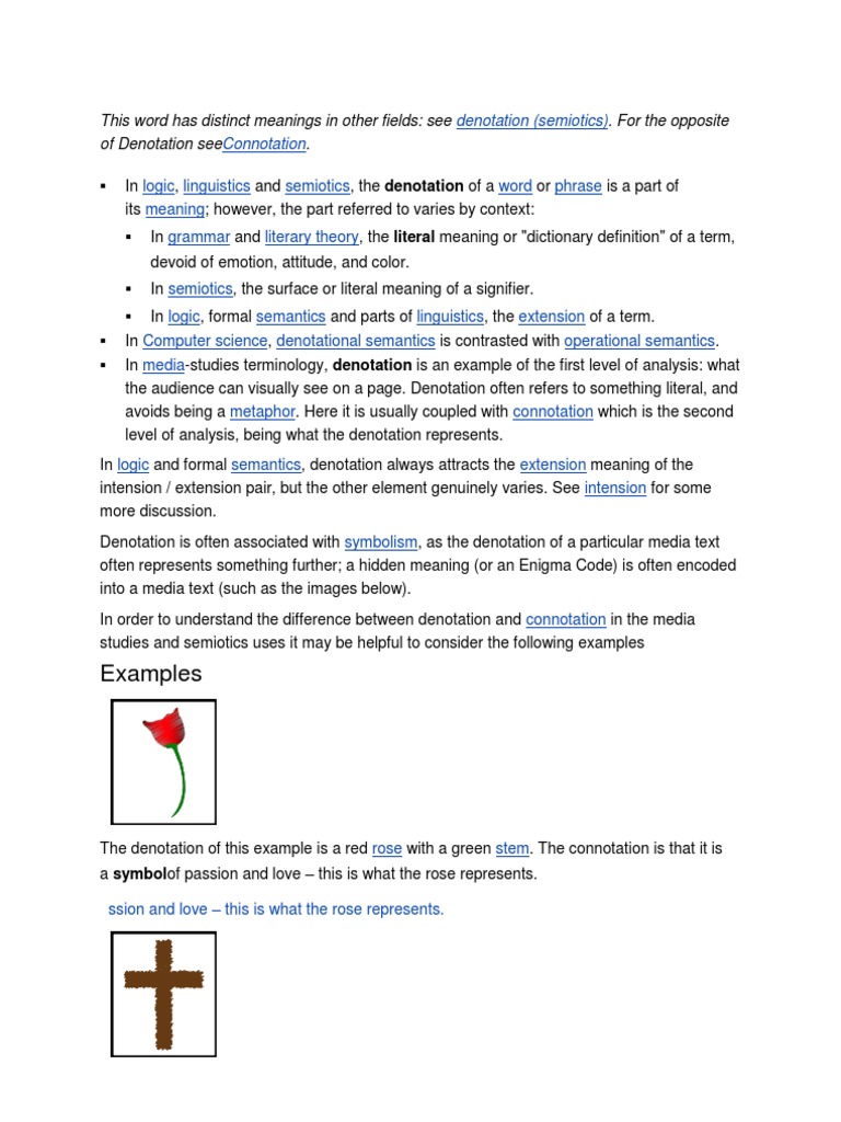 Understanding Denotation and Connotation | PDF | Connotation | Vowel
