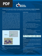 O Tempo Entre a Coleta Das Amostras Para Contagem de Plaquetas