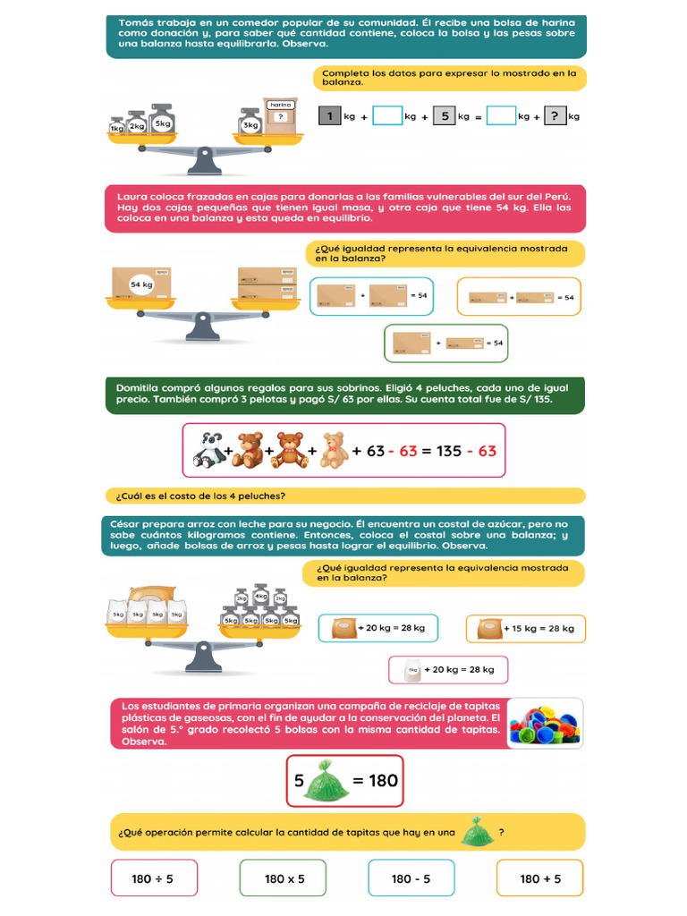 Conecta ideas ficha equivalencias pdf
