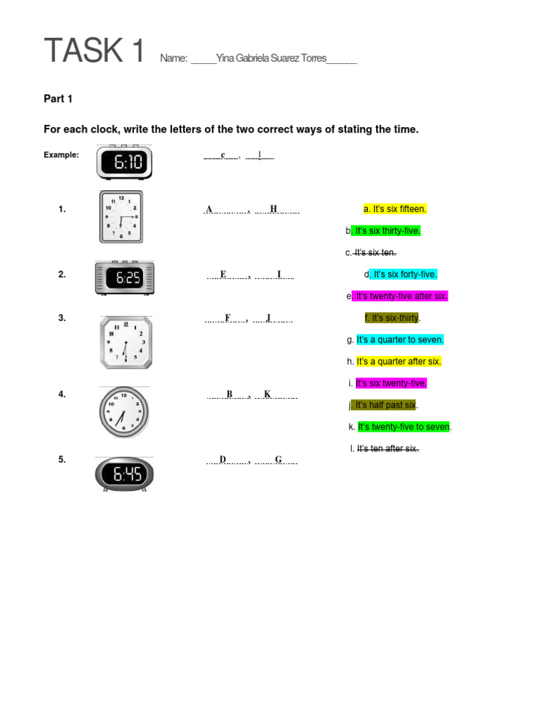 Task 1 Pdf Language Arts Discipline Foreign Language Studies