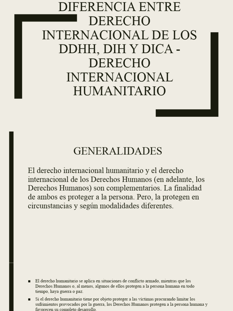DIH PDF Política Ciencias sociales