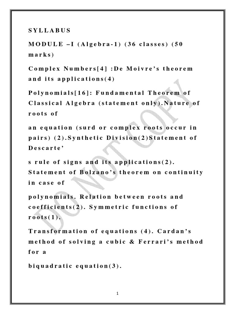 Maths anciliary sem i clas abs jul 14 pdf factorization