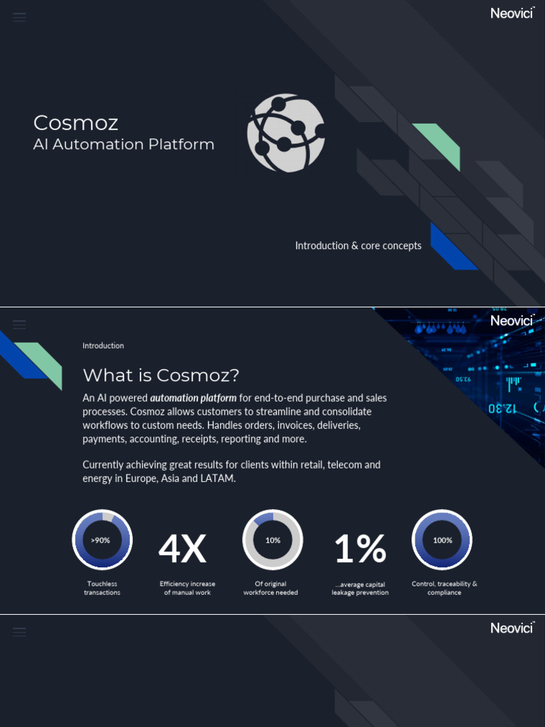 Cosmoz: AI Automation for Business Processes | PDF | Automation ...