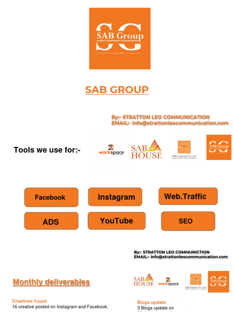 Sab Group JAN - STRATTON 2023 | PDF