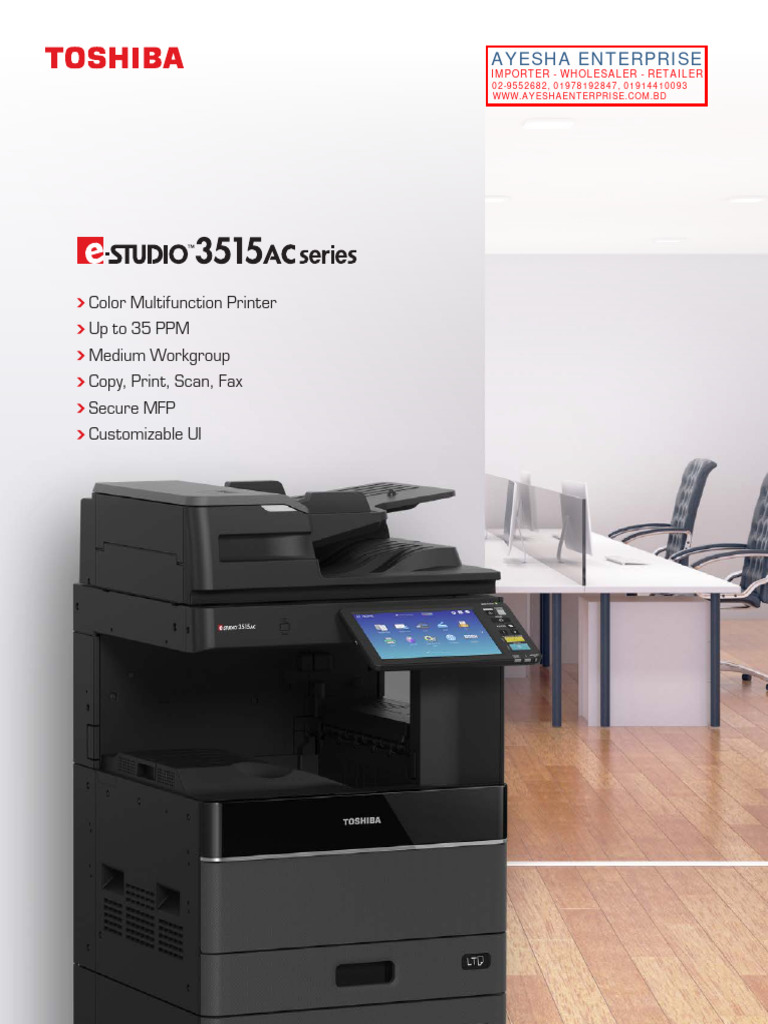 2515AC-3015AC-3515AC Brochure | PDF | Fax | Mobile App