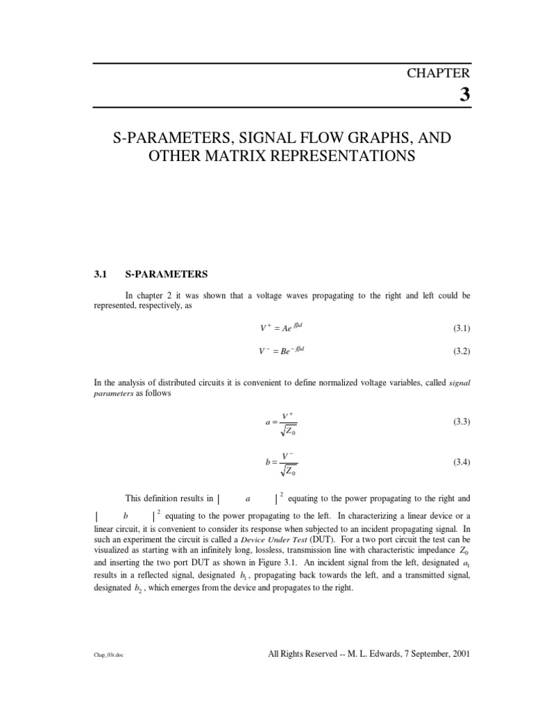 Understanding S-Parameters in RF Circuits | PDF | Science & Mathematics