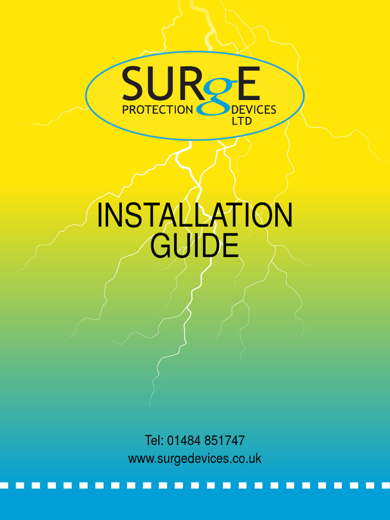 Surge Protection Installation Guide | PDF | Electrical Components ...