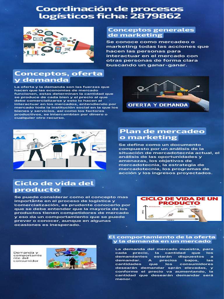 Infografía Sobre Mercado Y Comportamiento De La Demanda Pdf