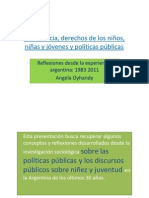 Democracia, derechos de los niñ@s y políticas