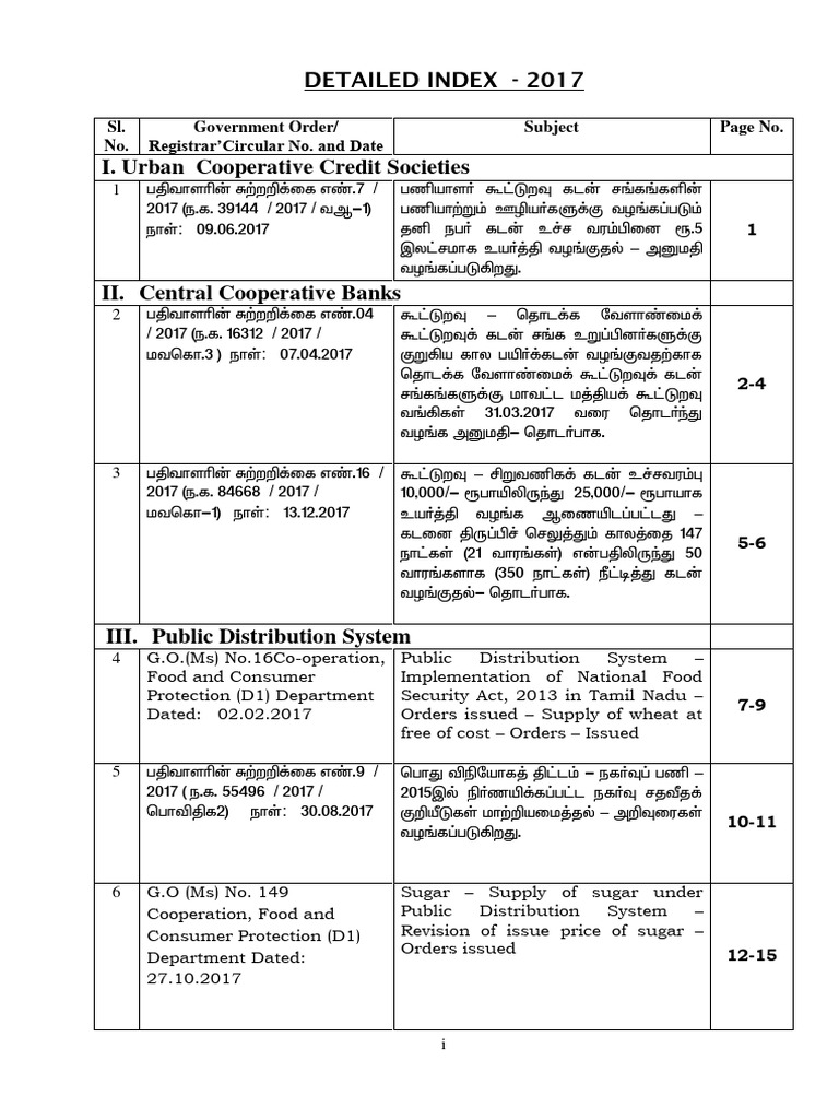 RCS Circulars and Government Orders 2017 | PDF | Economies