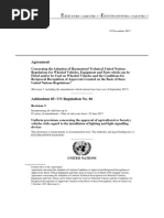 UNECE Regulation No. 48 Overview | PDF | Headlamp | Lighting