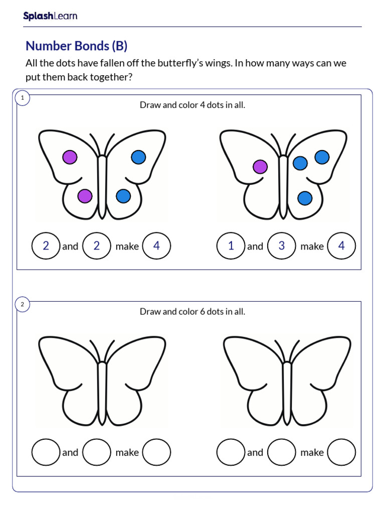 Number Sentence Worksheet | PDF