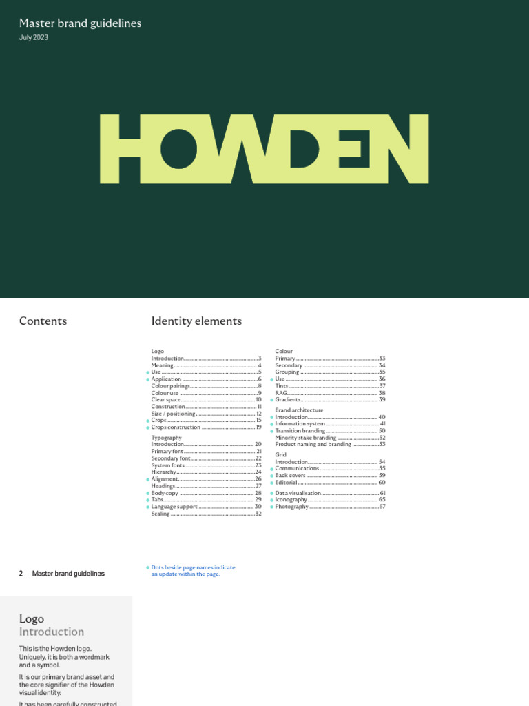 Howden Brand Guidelines Overview | PDF | Typefaces | Typography