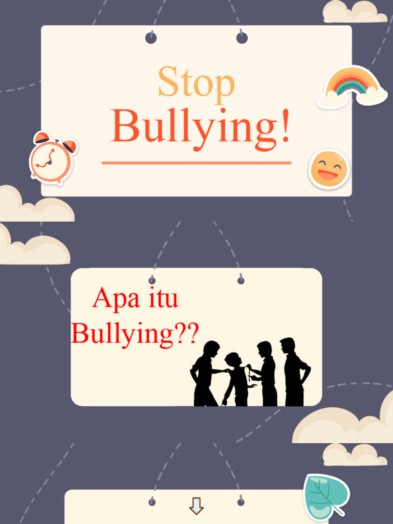 Ppt Stop Bullying Pdf