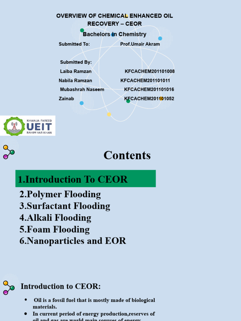 Review Report | PDF | Surfactant | Enhanced Oil Recovery