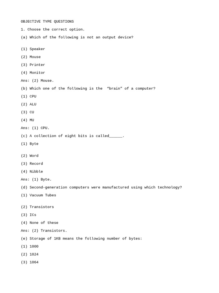 Basis On Computer System Pdf Computer Data Storage Computer Hardware