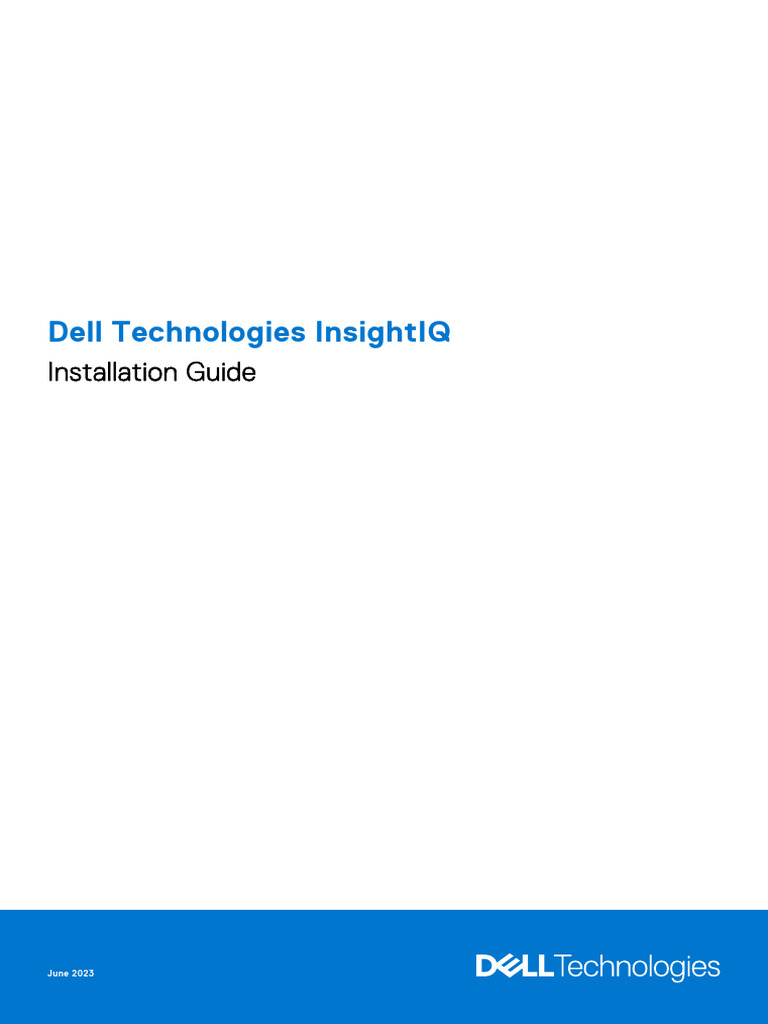 InsightIQ 6.0 Installation Guide | PDF | Ip Address | Computing