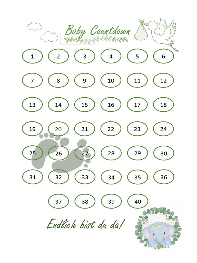 Baby Countdown | PDF
