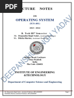 Time Sharing Operating System Overview | PDF | Operating System ...