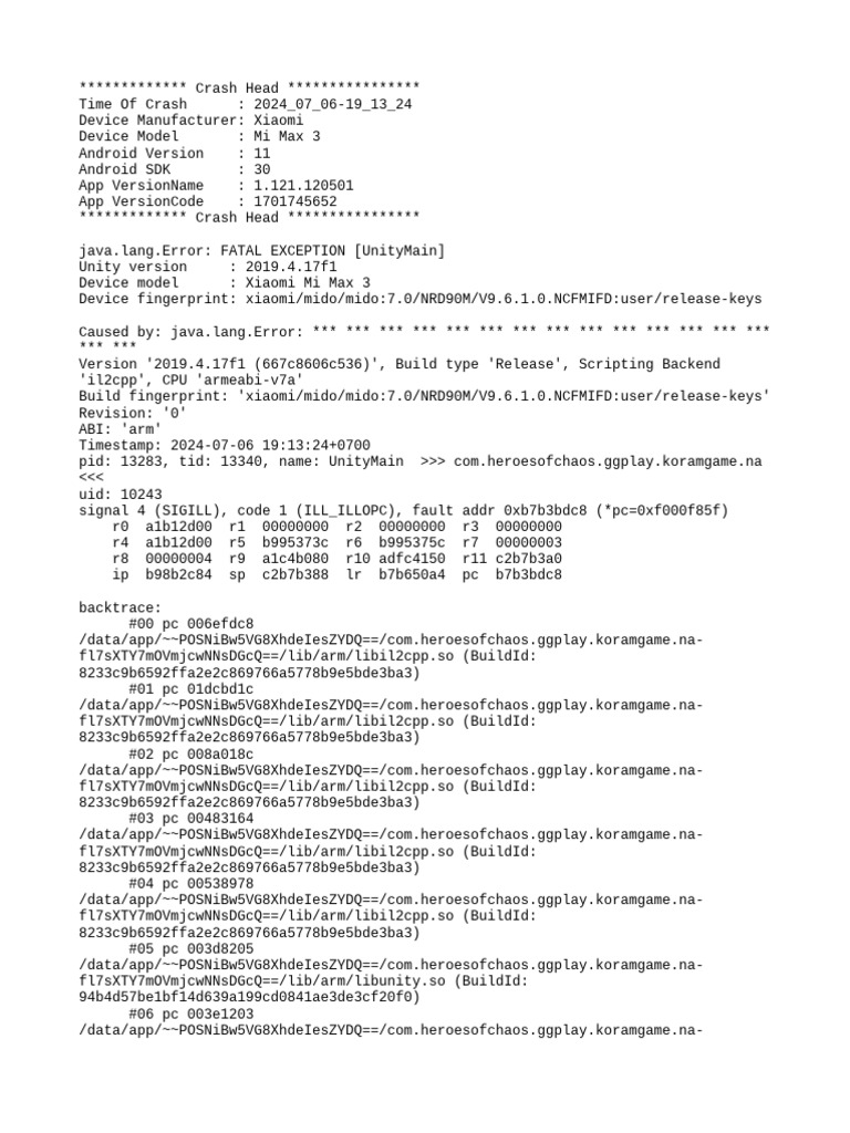 Mod Menu Crash 2024 07 06-19 13 24 | PDF | Mobile Software | Alphabet Inc.