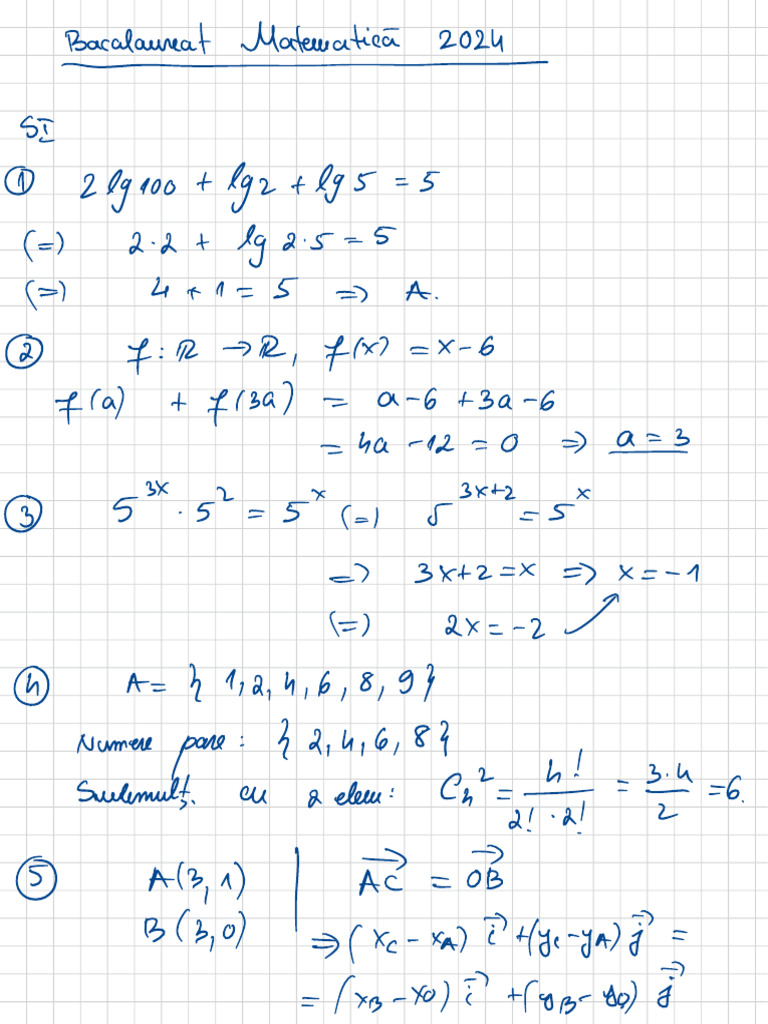 Bac Vara Mate 2 | PDF