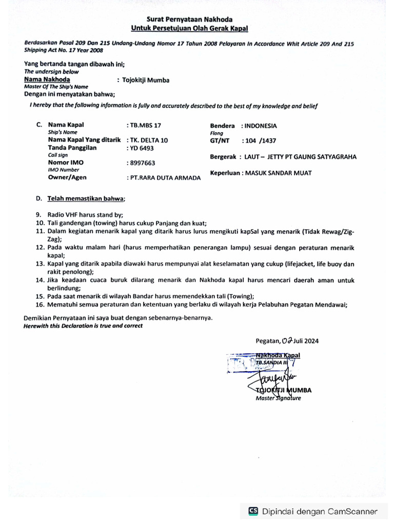 SPN Gerak TK Delta 10 PDF — free download
