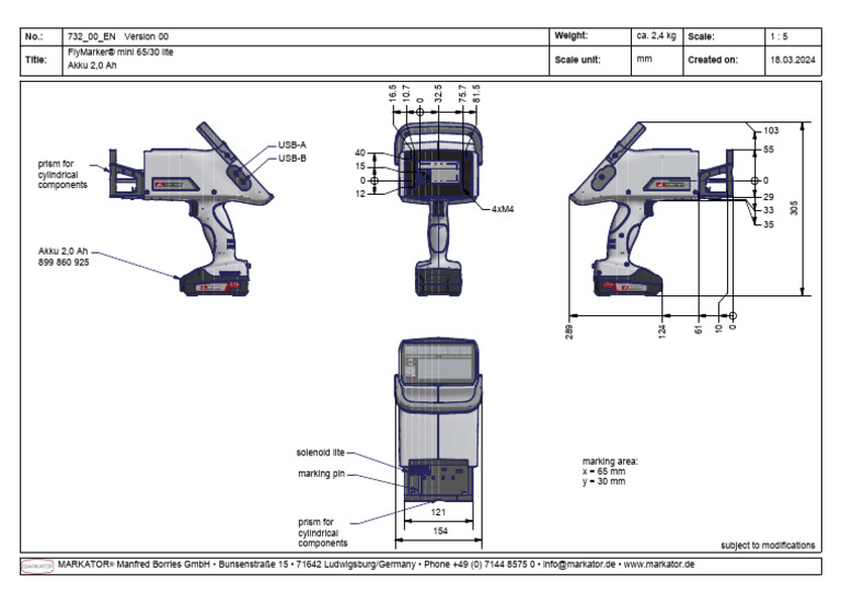 732 - 00 - FlyMarker Mini - 65 - 30 - Lite - EN | PDF